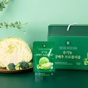 몸애쏙쏙 유기농 양배추 브로콜리즙 80ml 30개입