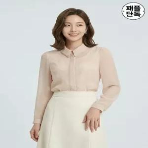 꼼빠니아시스루 블라우스 CS23RB0102251A