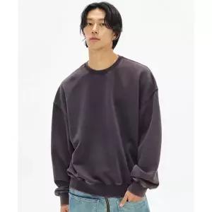 매장정품 소버먼트 SOVERMENT 950G 컷 블리치 맨투맨-에시드 스톤- SVM--009 753475
