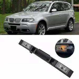 BMW E83 X3 20042010 용 키 버튼이있는 투어링 부츠 트렁크 리드 후면 핸들 자동차 뒷문 스위치 어셈블리