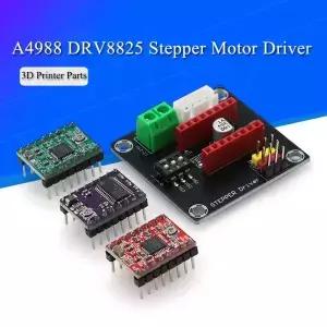 3D 프린터 부품 A4988 DRV8825 SKR V1.3 1.4 GTR V1.0 RAMPS 1.6 MKS GEN V1.4 보드 용 방열판이있는