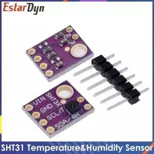 SHT31 온도 습도 센서 모듈 컨트롤러 IIC I2C 브레이크아웃 웨더 3V 5V 호환