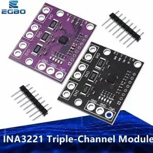 INA3221 삼중 채널 모듈 하이 측 측정 션트 및 버스 전압 모니터(I 2C SMBUS 호환 인터페이스 )