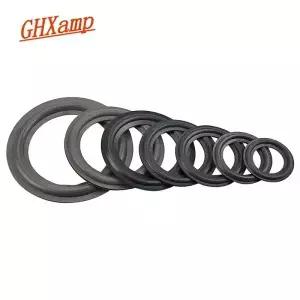 GHXAMP 스피커 폼 수리 1 2.5 3.5 4 6.5 인치 서스펜션 서라운드 접이식 링 풀 레인지 우퍼 교체 2PCS
