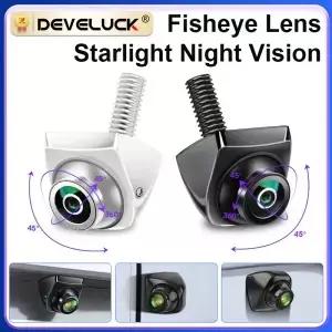 AHD 1920x1080P CVBS 차량 170 ° 자동차 후면보기 카메라 비전 Fisheye 골든 HD 범용 역방향 12V IP68