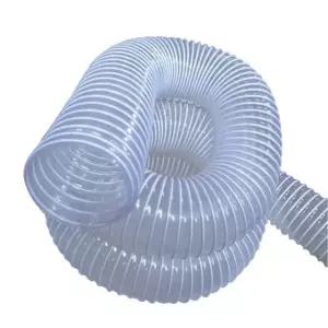 PVC 배관 배기 투명 산업용 환기 40MM 파이프 역류 호스 엑셀관 표기된 사이즈는 모두 제품의 내경 사이즈이다