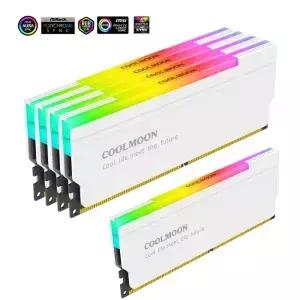 데스크탑 컴퓨터 PC 메모리용 열 실리콘 패드 RAM 방열판 Aura Sync DDR4 5V3PIN