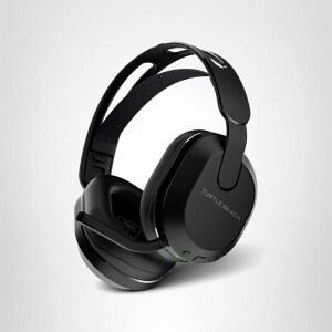 터틀 비치 스텔스 500 무선 게이밍 헤드셋 X|S용 라이선스 Xbox One Bluetooth PC 모바일 40시간 배터리 메모리폼 쿠션 플립 투 뮤트 마이크 블랙과 호환 가능