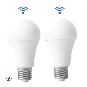 1pc 모션 센서 LED 전구 6W 9W 12W 15W 18W 20W E27 레이더 라이트 램프 Lamparas 110V 220V 홈 계단 통로