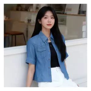 태그미 데님 하프슬리브 셔츠 2종 택1 3425091