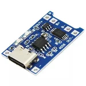 1Pcs/10Pcs TP4056 5V 1A Typec USB 18650 보호 기능이 있는 배터리 충전 보드 충전기 모듈 이중 이온