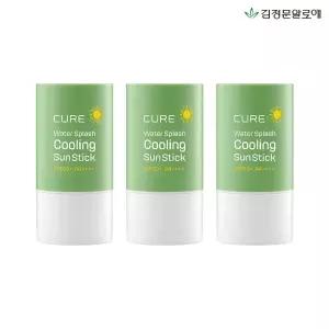 뷰티톤업 김정문알로에 큐어 라센스로에 워터 쿨링 선스틱 23g 3개