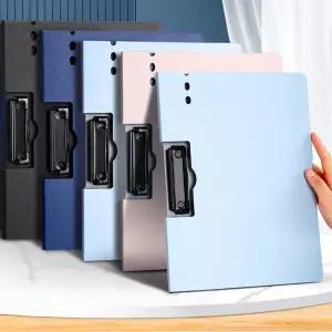 A4용지 가로 더블 세로 펜홀더 스터드 잠금 서류철 문서화일 클립 파일철