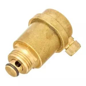 1개 1/2인치 BSP 61mm 압력 해제 밸브 황동 태양열 온수기 자동 공기 배출 가정용 부품
