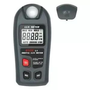 디지털 럭스 미터 조도계 0200000lux LCD 포켓 Lux/FC 측정 테스터 센서 광도계 Luxmeter