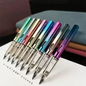 새로운 무제한 연필 잉크 없음 매직 쓰기 미술 스케치 편지지 휴대용 교체 펜 학교 용품
