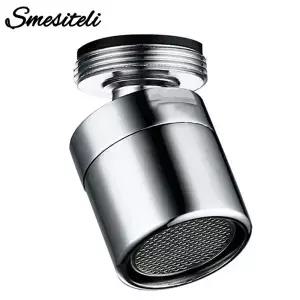 Smesiteli 360 학위 회전 수도꼭지 기 물 Bubbler 절약 탭 욕실 비데 필터 메쉬 액세서리