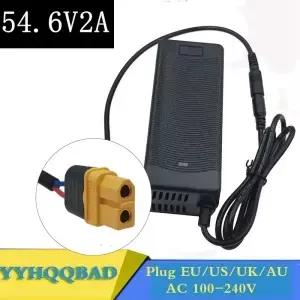 배터리 충전기 XT60 소켓 및 커넥터 48V 13S 54.6V 2A
