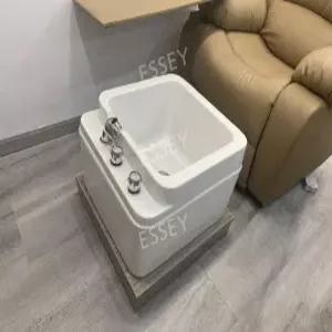 마사지샵 발 세족대 페디큐어 풋케어 네일샵 세면대