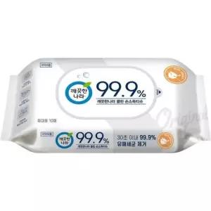 손소독용티슈 깨끗한나라 클린손소독티슈 SWT-ANT0033A 10매50개
