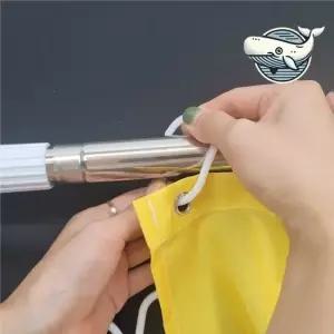 화이트 플라스틱 커튼링 C형 링 커튼 고리 커튼링 커튼부자재 커튼레일 c형커튼링