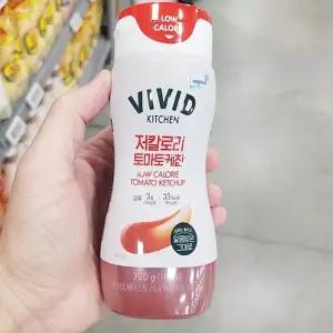 비비드키친 저칼로리 토카토 케찹 320g