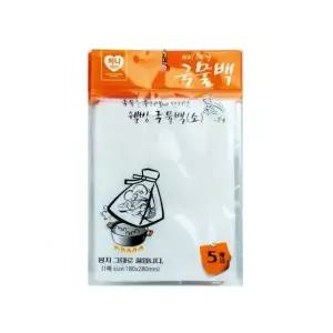 투명 국물팩 국물내기 우려내기 특대 주방용품 5매 5개 180x280mm WFOMIWB