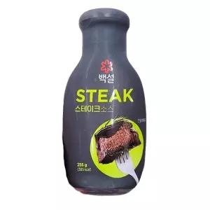 백설 스테이크 소스 255g