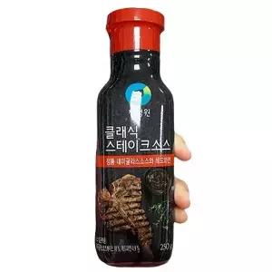 [청정원] 뉴욕 클래식 스테이크소스 250g