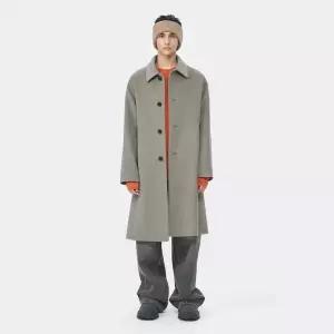 [커스텀멜로우](강남점) 역시즌 Beige Cashmere Blended Balmacaan Coat (CWCAW25611BEX)