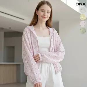 썸머 도트 땡땡이 바람막이 점퍼