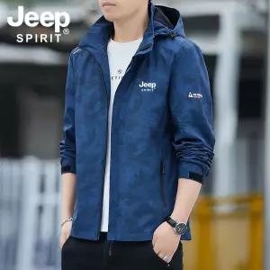 JEEP 지프 남자 봄 바람막이 방수 아웃도어 점퍼 후드자켓 /등산복/스포츠/기능성