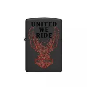 지포라이터  ZIPPO 48983 HARLEY DAVIDSON 클래식 무광 블랙