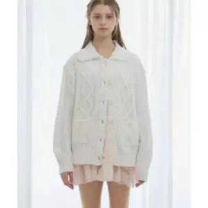 [매장정품] REISE MIYA 토스티 루즈 오버 가디건 [WHITE] RMKN5303WH 2247683
