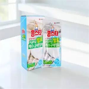 싱크대하부장냄새 탈취제 제거제 정리 발포 배수구 세정제 3회분 거품형