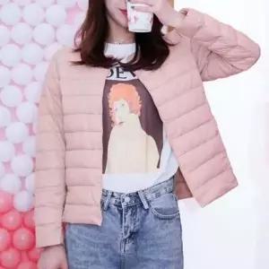 라운드 경량패딩 위아 숏패딩 간절기 여성 야상 롱롱
