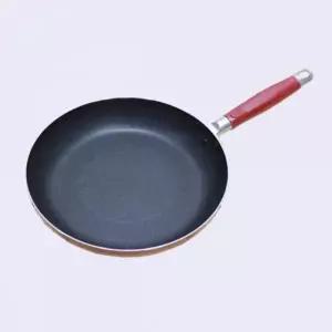 검정색 주방팬 볶음팬 22cm 빨간색 손잡이 가정 업소 부엌팬