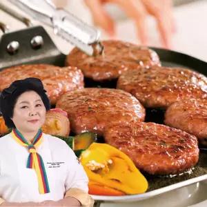 이순실 고기떡갈비 스테이크 한우 국내산 55gx16개