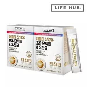 갤러리아 라이프허브 패밀리 산양유 초유 단백질＆유산균 2세트(2g x 60포) 2개