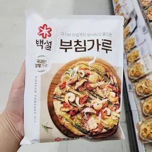 백설 부침가루 500g