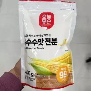 오늘좋은 옥수수맛 전분 400g x 2개