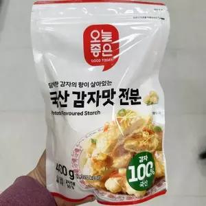 오늘좋은 국산 감자맛 전분 400g x 2개