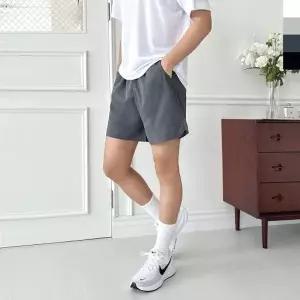남성 러닝 쇼츠 헬스 마라톤 운동 밴딩 숏팬츠 트레이닝반바지 버뮤다팬