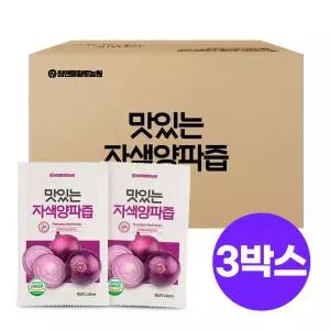 참앤들황토농원 자색양파즙 국내산 대용량 건강즙 100ml 50포 3개