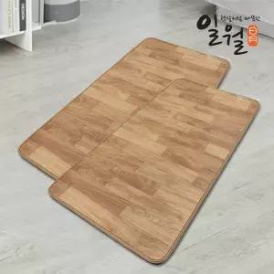 [일월] 미니싱글 원목무늬 전기매트(45x135)