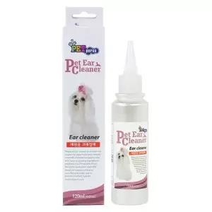 펫퍼스 강아지 귀세정제 120ml 육아 유아바스 샴푸
