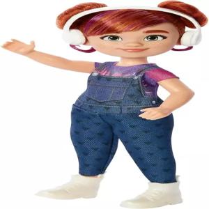 헤드폰 액세서리 빨간 머리 파란 눈을 가진 마텔 카르마의 월드 스위치 스타인 인형