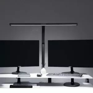 (제품선택 파파LED와이드스탠드800S(블랙))LED 와이드 스탠드 학습용 사무용 조명 독서등 탁상등 책상
