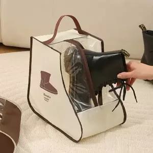 혜명잡화마트 부츠 보관 키퍼 고정 수납 신발 부직포신발가방 신발보관가방 신발보관파우치 여행파우치 신