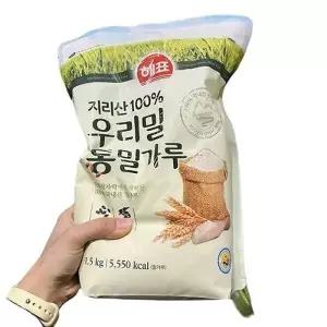 해표 우리밀 통밀가루 1.5kg
